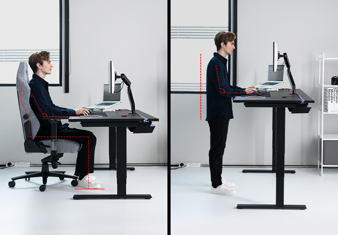Improve Your Posture with Height Adjustable Desks